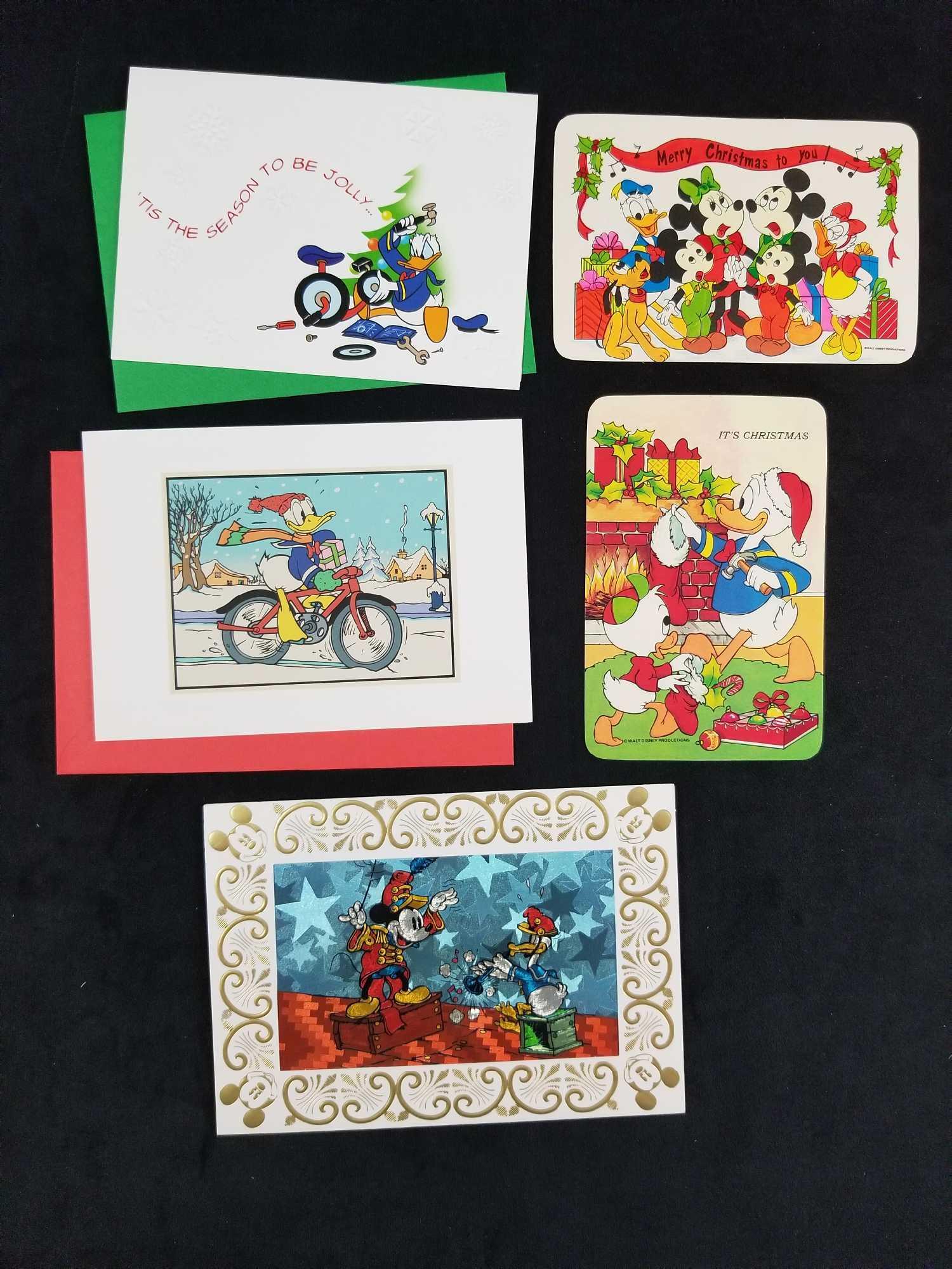 Disney Donald Duck Christmas Birthday And Postcard Lot (1 of 8)
