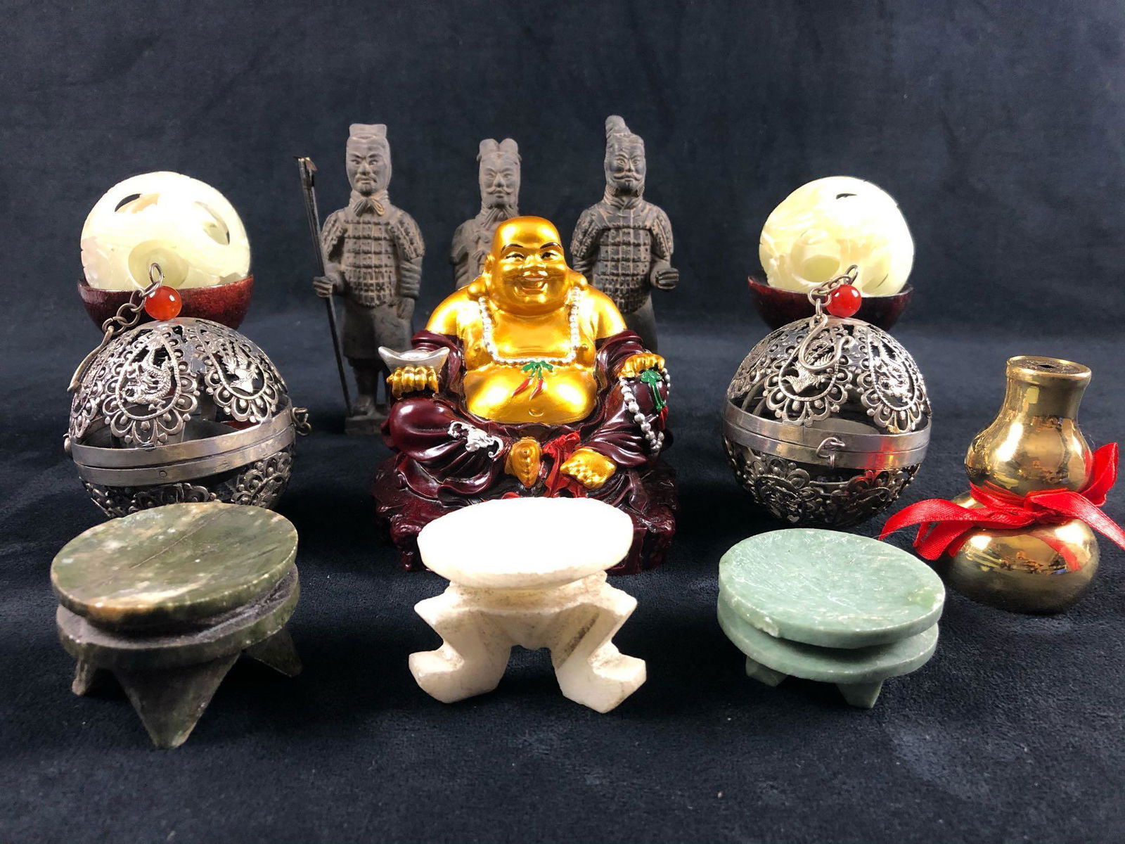 Vintage Mixed Lot Of Collectible Asian Incense holders (1 of 6)