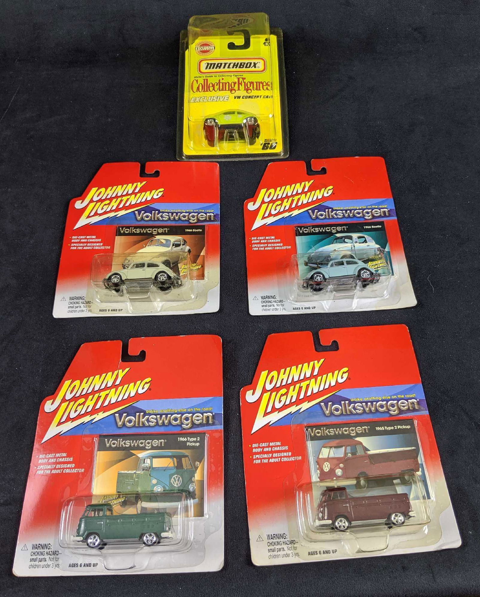Johnny Lightning And Matchbox Lot Of Five Die Cast Cars (1 of 3)