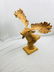 Hand-carved China-berry Burl Wood Moose, From Indonesia - 3