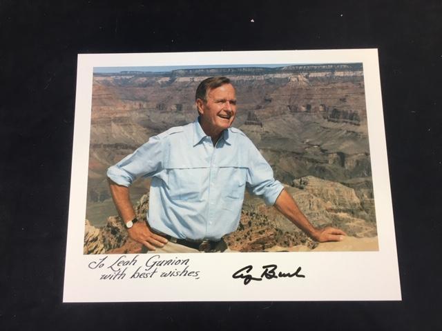 President George H W Bush Inscribed Photo with (1 of 3)