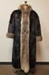 Long Mink Fur Coat with Fox Fur Trim