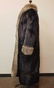 Long Mink Fur Coat with Fox Fur Trim - 2