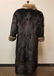 Long Mink Fur Coat with Fox Fur Trim - 3