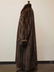 Dark Brown Mink Full Length Fur Coat - 2