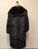 Dark Brown Elegant Ranch Mink Fur Coat - 4