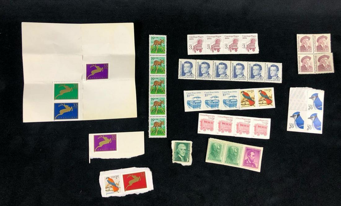 Collection of Mixed Group US Postal Stamps 41 Pieces (1 of 7)