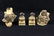 Chinese Art Wise Men Quan Yin Figurine Lot - 5