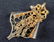 Vintage Mother of Pearl and Rhinestone Brooches Lot of - 6