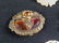 Vintage Mother of Pearl and Rhinestone Brooches Lot of - 8