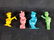 Lot of 4 Vintage Disney Colorful Rubber and Plastic - 2