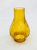 Lot of 6 Amber Glass Lamp Globes/Miniature Chimneys - 10