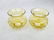 Lot of 6 Amber Glass Lamp Globes/Miniature Chimneys - 4