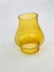 Lot of 6 Amber Glass Lamp Globes/Miniature Chimneys - 9