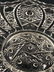 Vintage Pressed Glass Serving Tray Platter Flower - 2