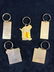 Lot of 5 Rare Vintage Donald Duck Disney Keychain Gold - 4