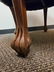Round Oriental Carved Wooden Table - 11