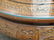 Round Oriental Carved Wooden Table - 5