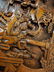 Round Oriental Carved Wooden Table - 8