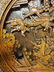 Round Oriental Carved Wooden Table - 9