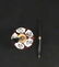 Glass Art Paperweight Pen Holder St Clair - 7