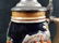Vintage German Beer Stein with Pewter LId featuring - 5