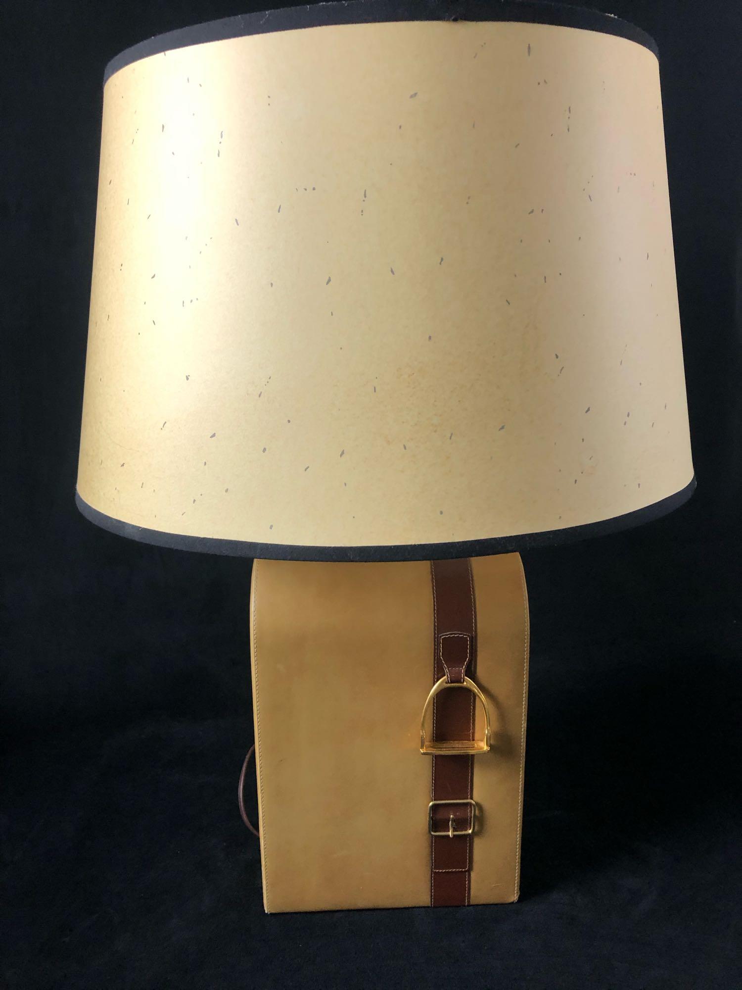 Rare Vintage Gucci Designer Leather & Brass Stirrup (1 of 20)