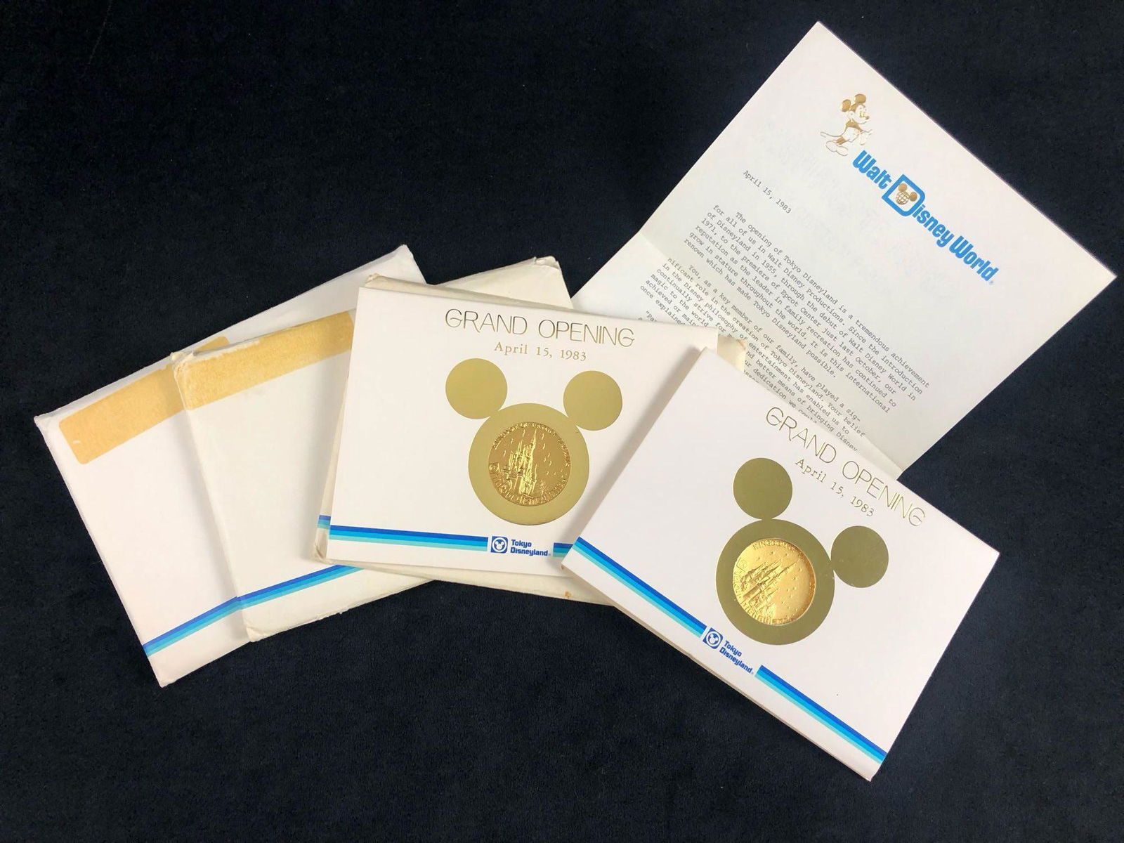 A Lot of 4 Disney Tokyo Coin Disneyland Grand Opening (1 of 11)