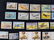Travel Stamps From All Over The World Lot Of 69 - 2