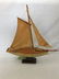 Antique Victorian Pond Yacht Sailboat - 2