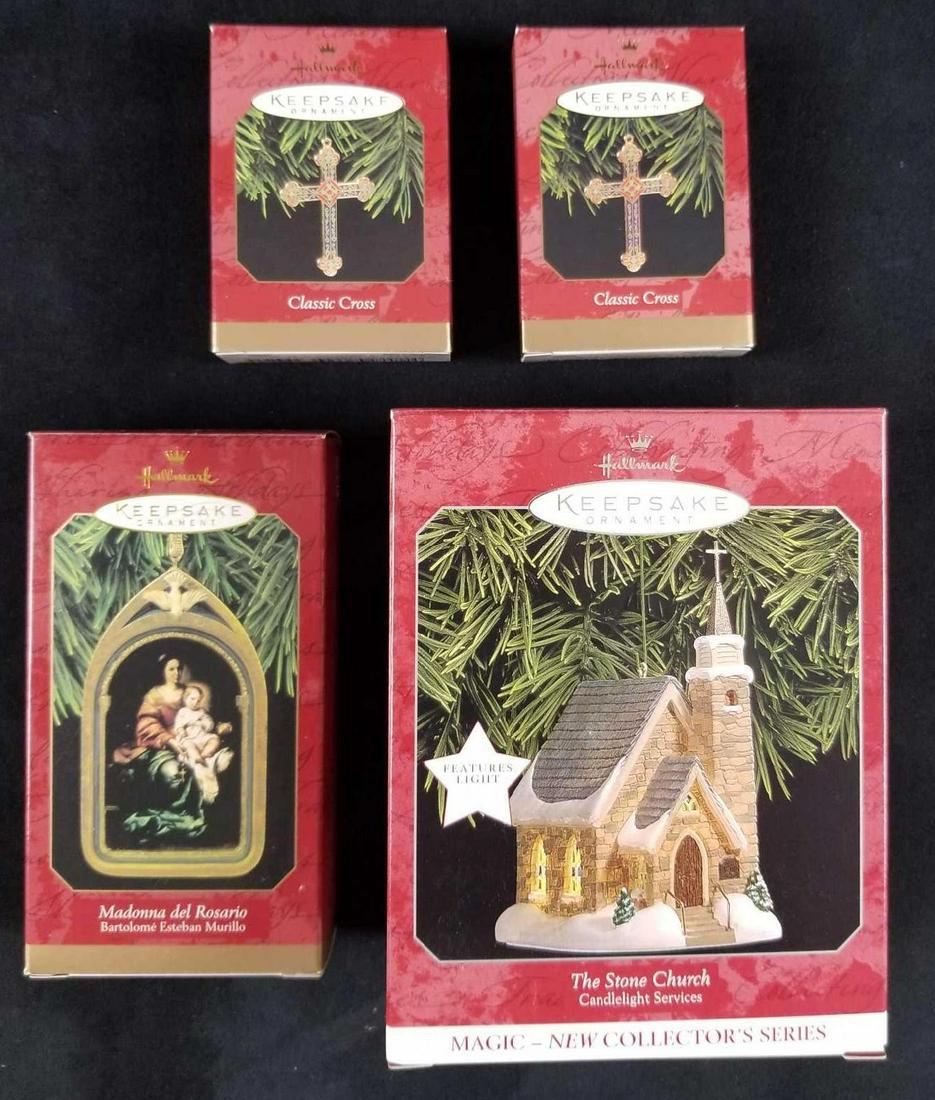 Set of 4 Hallmark Religious Ornaments (1 of 5)