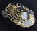 22k Gold Crystal 50th Anniversary Serving Plate Modern - 5