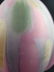 Large Vintage Rueven Nouveau Hand Painted Art Glass - 3
