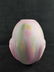 Large Vintage Rueven Nouveau Hand Painted Art Glass - 6