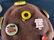 WWII Wool Cap with Bottle Caps and Pins - 7