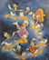 Disney Generation Then And Now Donald Duck Framed - 2