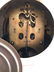 Antique Asonia Ossipee Pink Mantle Clock - 2