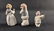 Lladro Porcelain Christmas Lot Of 3 Sets Santa - 3