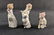 Lladro Porcelain Christmas Lot Of 3 Sets Santa - 4