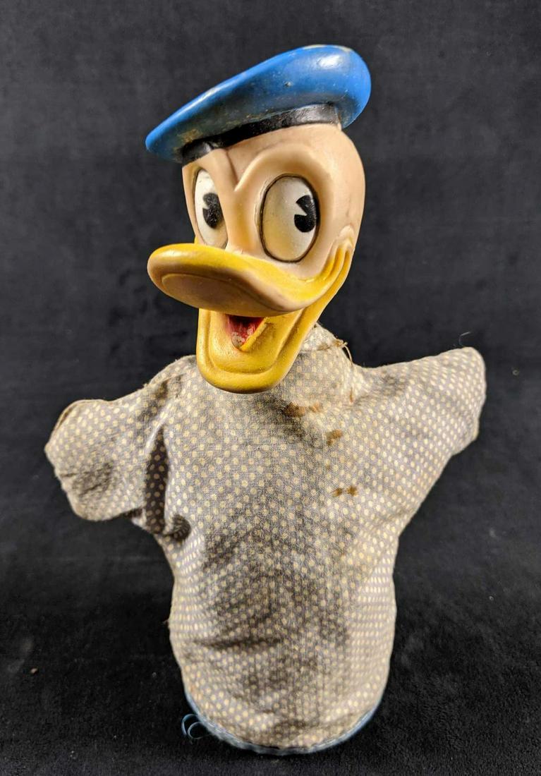 donald duck hand puppet