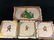 Rare Vintage Set Of 4 Vintage Disney Snow White Place