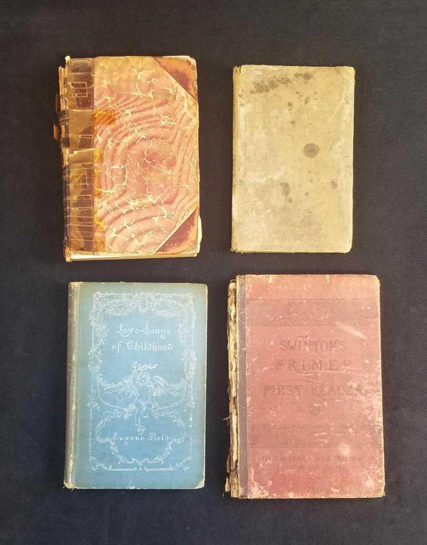 Antique Books Lot of 4 (1 of 8)