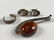 Vintage Sterling Silver Brooch Earrings Ring