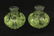 Set of 2 Glass Art Joe Rice St Clair Candlestick Lot - 3