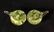 Set of 2 Glass Art Joe Rice St Clair Candlestick Lot - 5