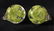 Set of 2 Glass Art Joe Rice St Clair Candlestick Lot - 6
