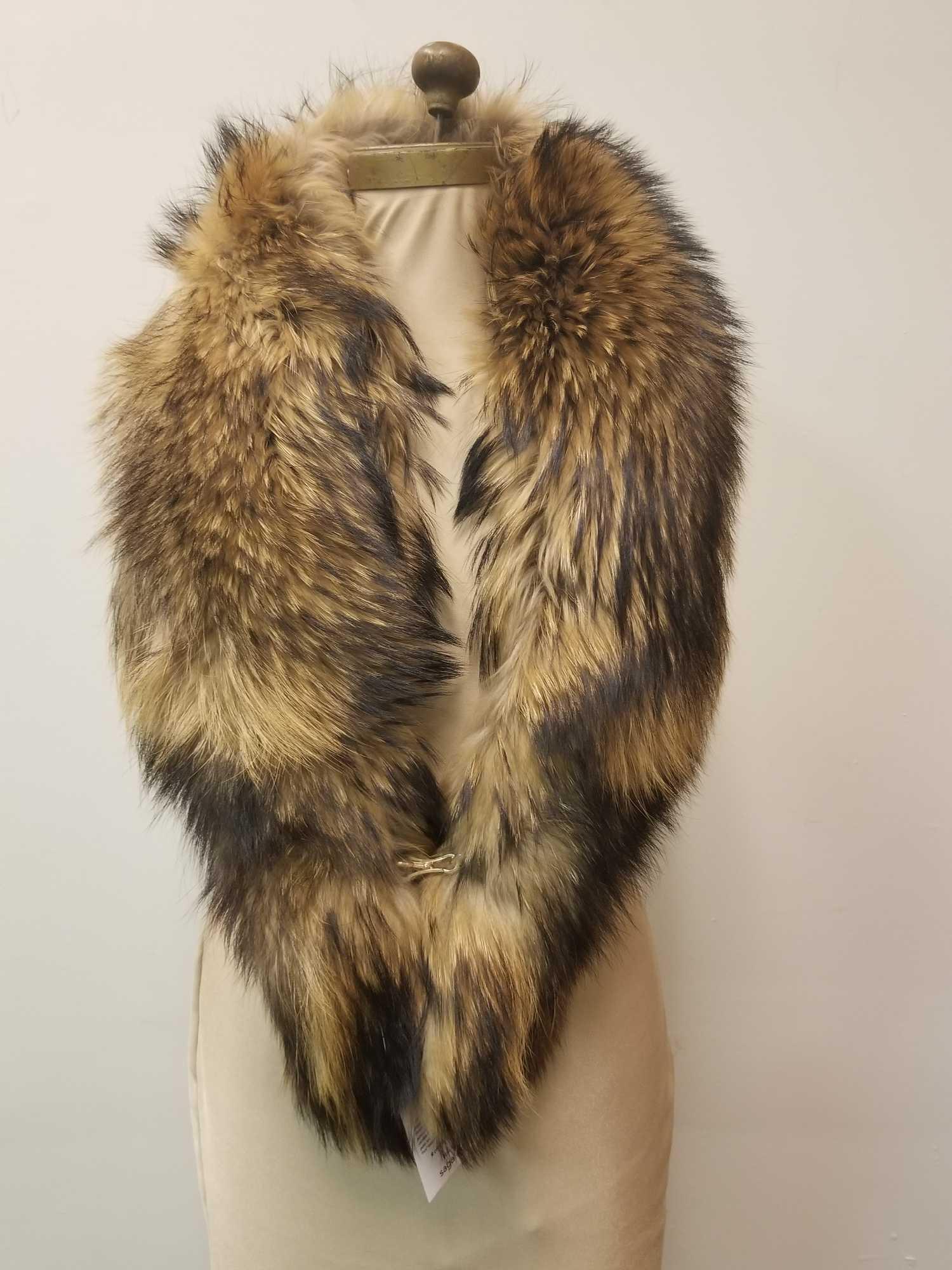 Fox Fur Shawl Wrap Stole by Saga Furs (1 of 7)