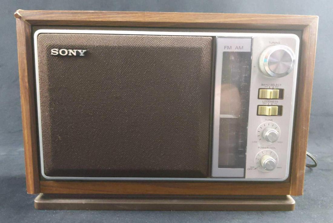 Vintage Sony Radio Model Icf 9740w Works