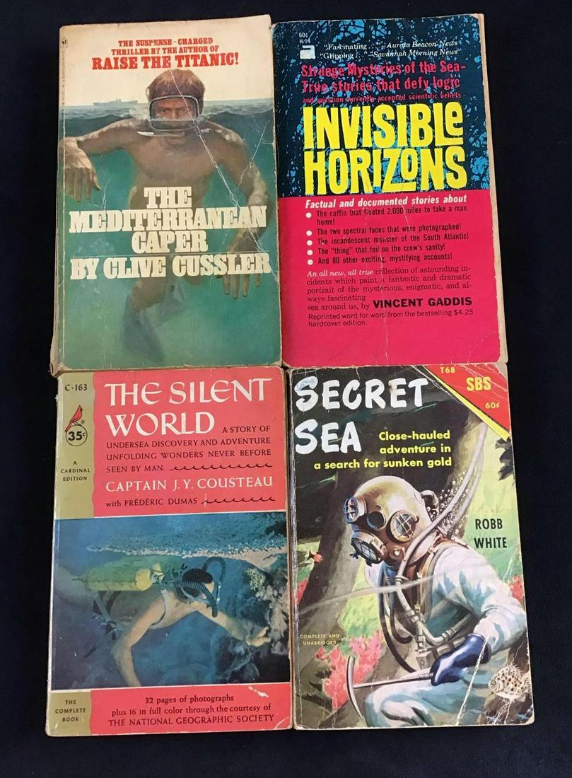 Vintage Clive Cussler Robb White Captain Cousteau Book (1 of 10)