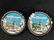 Lot of 9 Vintage Walt Disney World Mini Plates Magic - 5